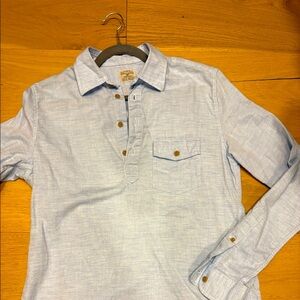 J crew. Chambray work shirt pullover. Size small